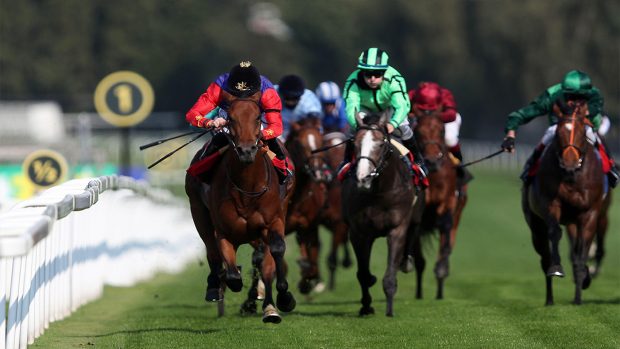 Just Fine ridden by Ryan Moore