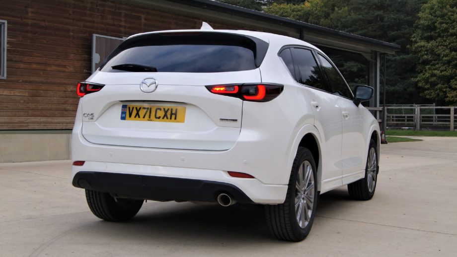 Mazda CX-5 Sport from rear