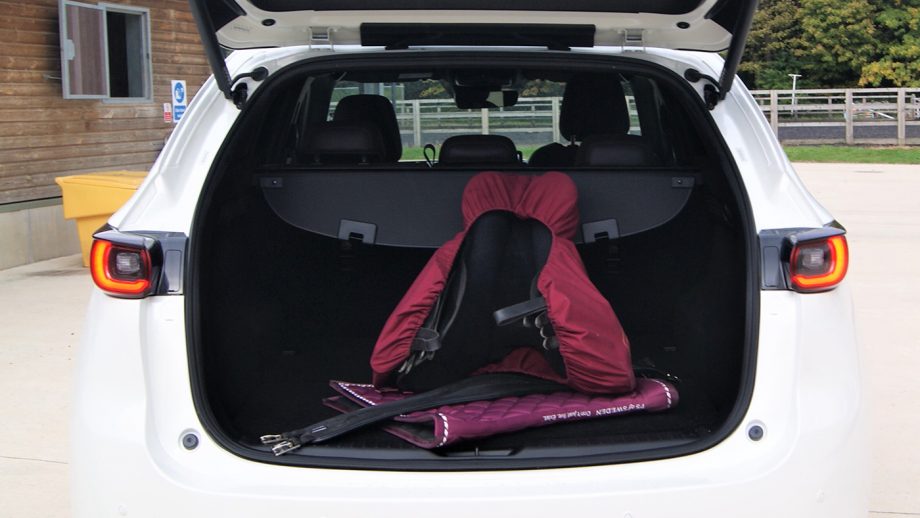 Inside Mazda CX-5 Sport boot