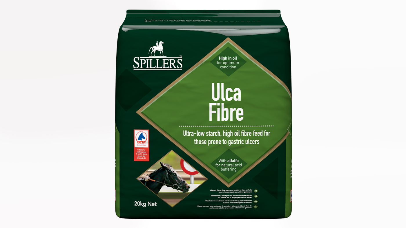 Spillers Ulca Fibre, a suitable feed for horses with ulcers