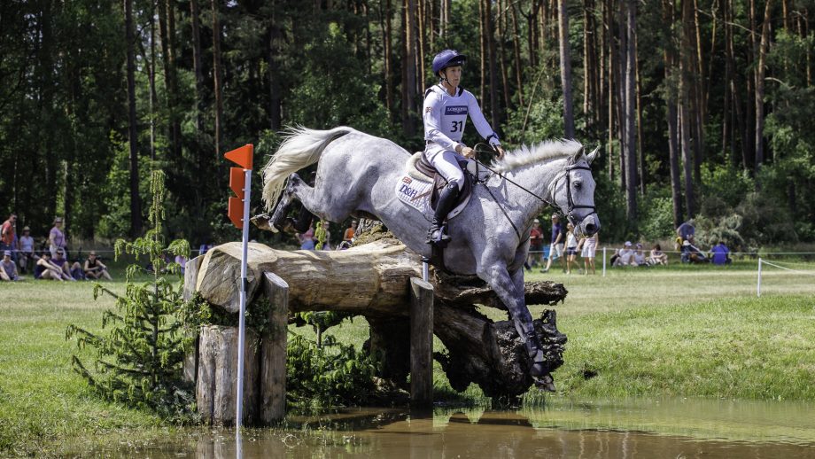 Tom McEwen is among the Pau Horse Trials entries with Bob Chaplin, pictured at Luhmuhlen