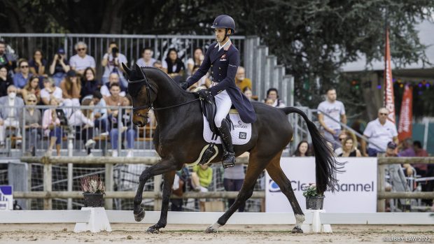 Pau Horse Trials dressage results