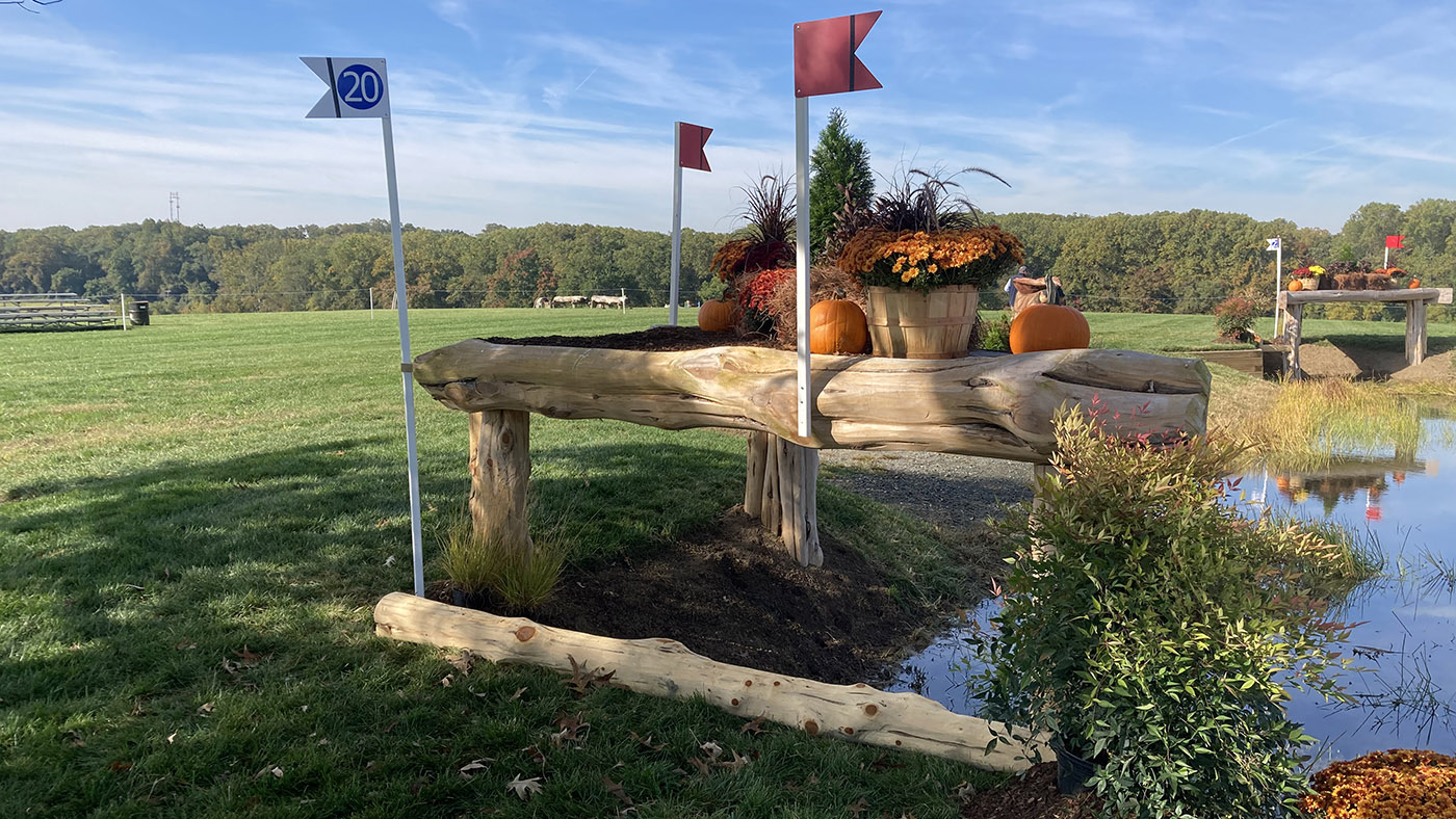 Maryland 5 Star cross-country course 2022: fence 20