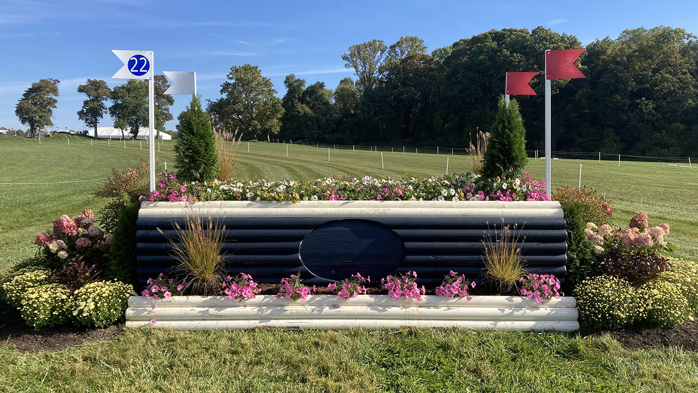 Maryland 5 Star cross-country course 2022: fence 22