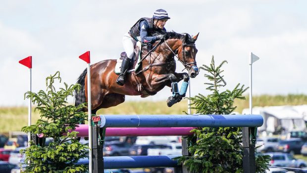 Alex Bragg competing at Barbury