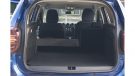 Dacia Duster boot open seats down