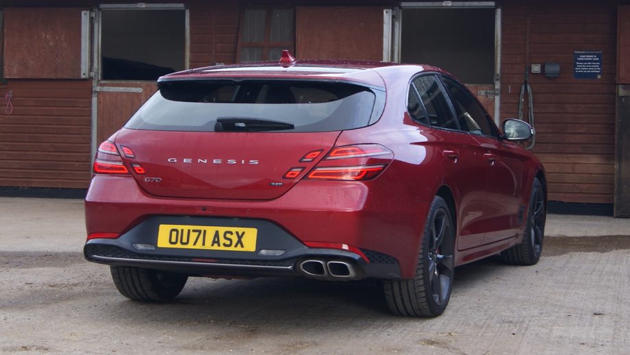 Genesis G70 Shooting Brake from rear