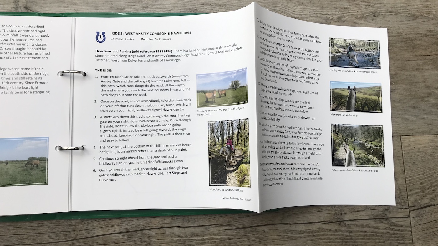 Exmoor Bridleway Routes