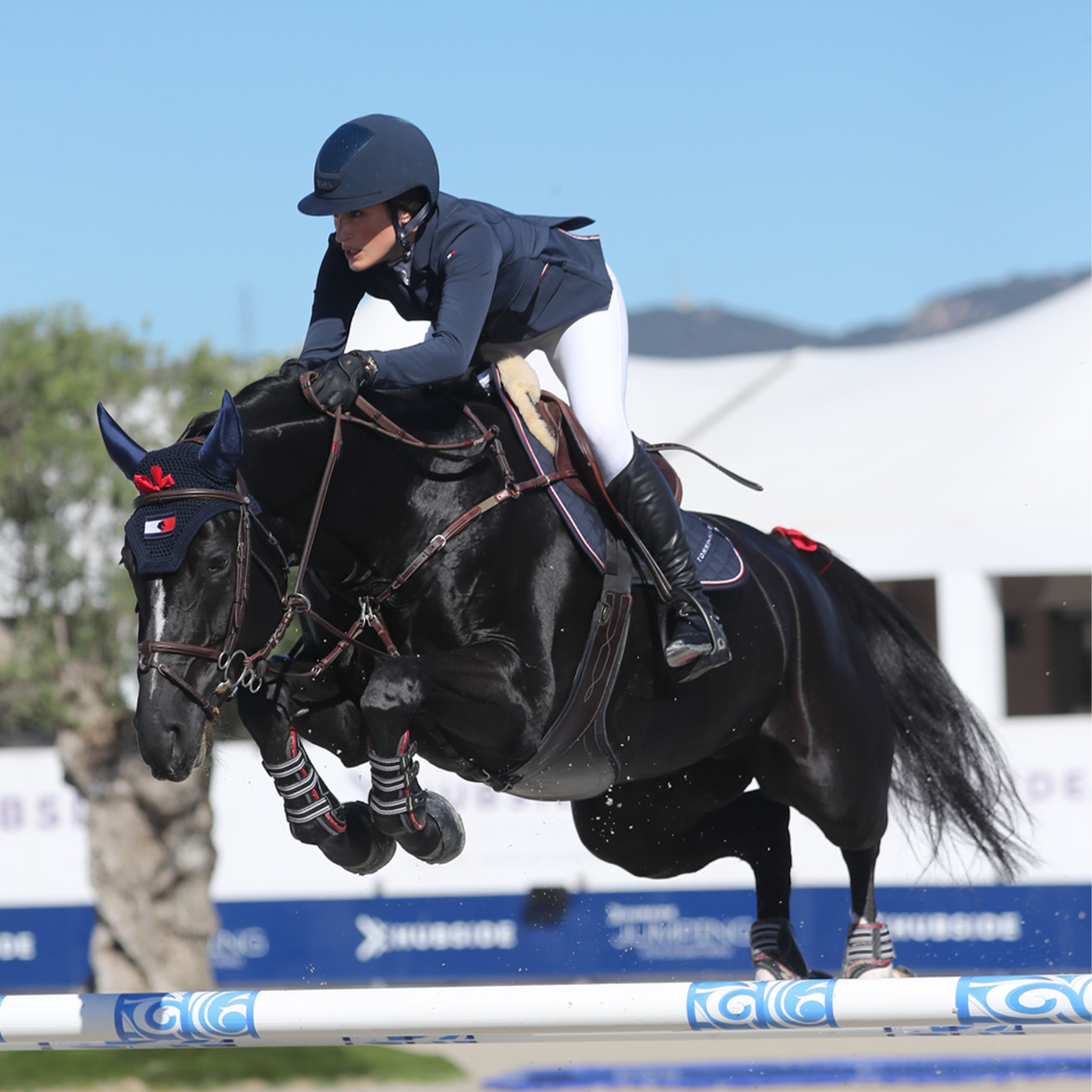 Tommy Hilfiger brand ambassador Jessica Springsteen riding Tiny Dancer