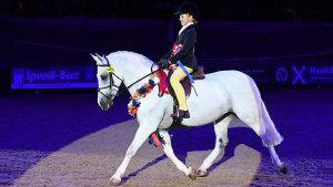 Noble Peppermint Working Hunter Pony of the Year Championship during the Horse of the Year Show 2022