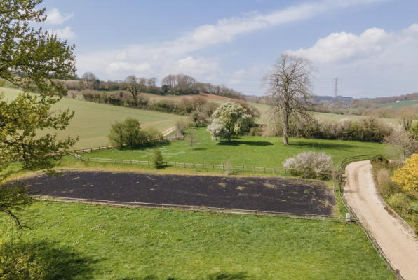 A characterful 5-bed home with 10 stables, an arena and annex in a stunning location 