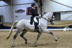 Anna Ross riding Habouche