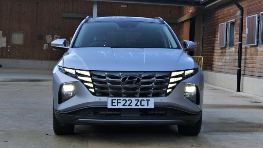 Hyundai Tucson front on