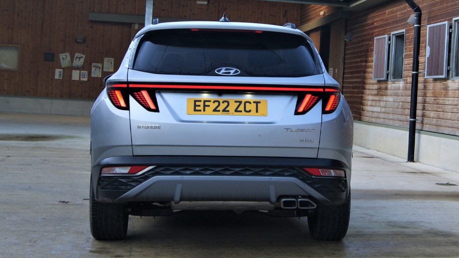 Hyundai Tucson rear view