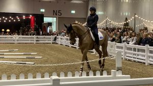 London Horse Show: Pippa Funnell riding Billy Kodak in her masterclass
