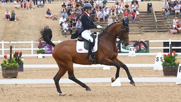 Jessica McConkey riding Lady Gaga II