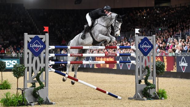 London Horse Show six bar 2022: Joseph Trunkfield and Cruze
