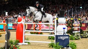 London Horse Show showjumping: Marcus Ehning and Calanda win the snowflake stakes