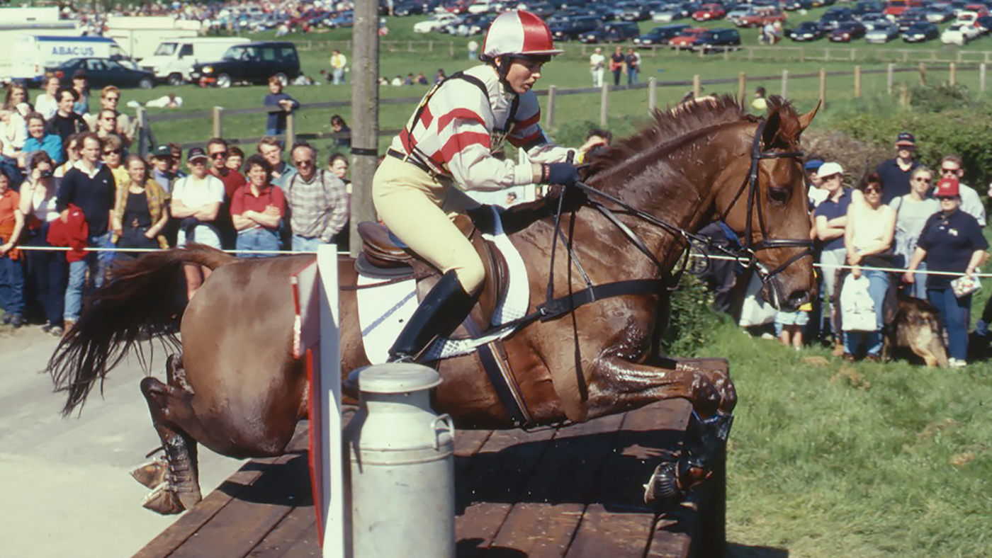 Over to You and Jeanette Brakewell badminton 1998