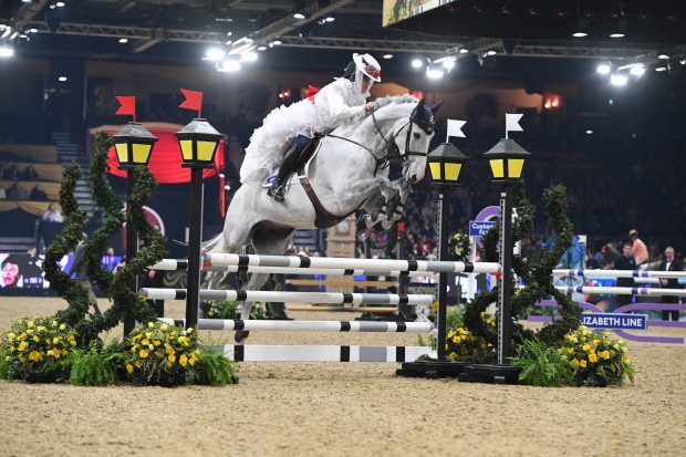 London International Horse Show fancy dress – Pippa Funnell