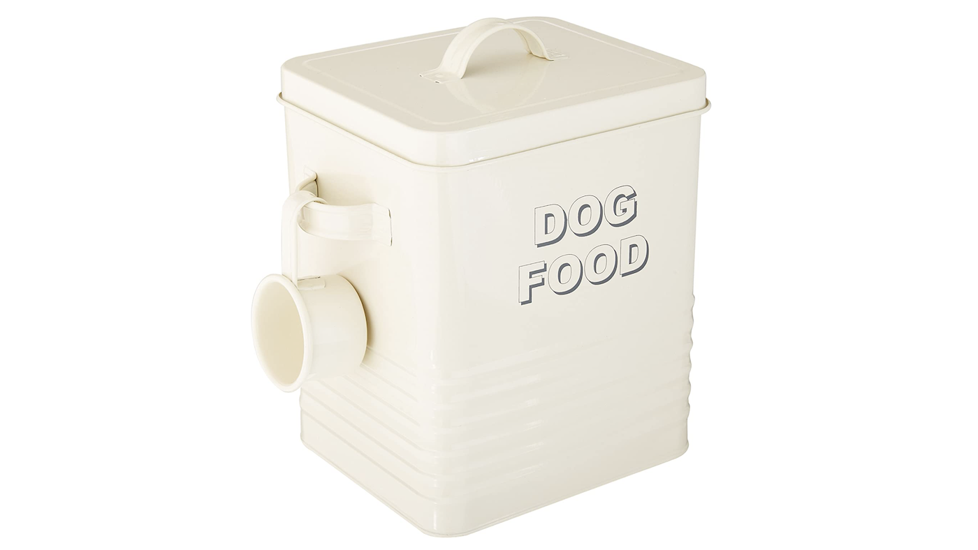 Fancy dog food outlet containers