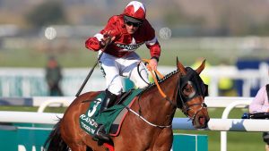 Davy Russell and Tiger Roll winning the 2019 Grand National