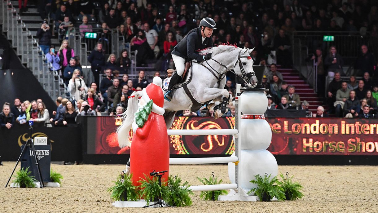 London Horse Show mini major Iveagh branch member wins