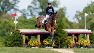 Emily King and Imposant at Blenheim 2022.