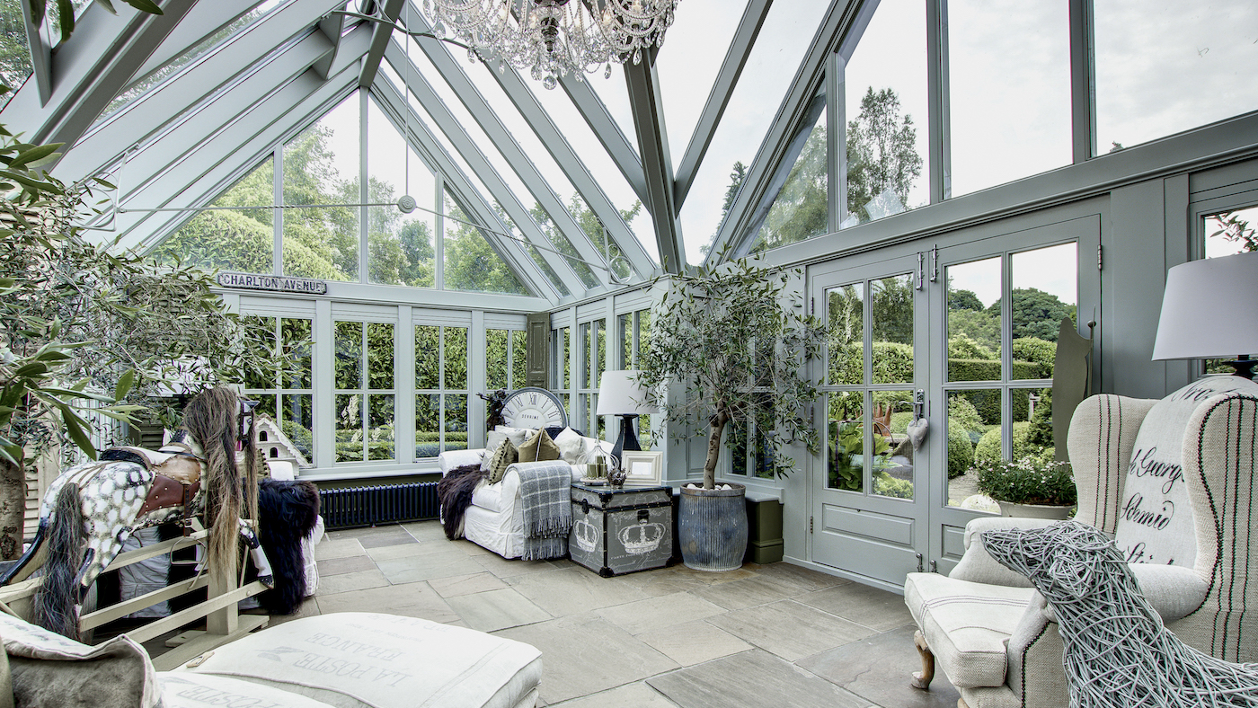 Convervatory at Bleach Green Farm