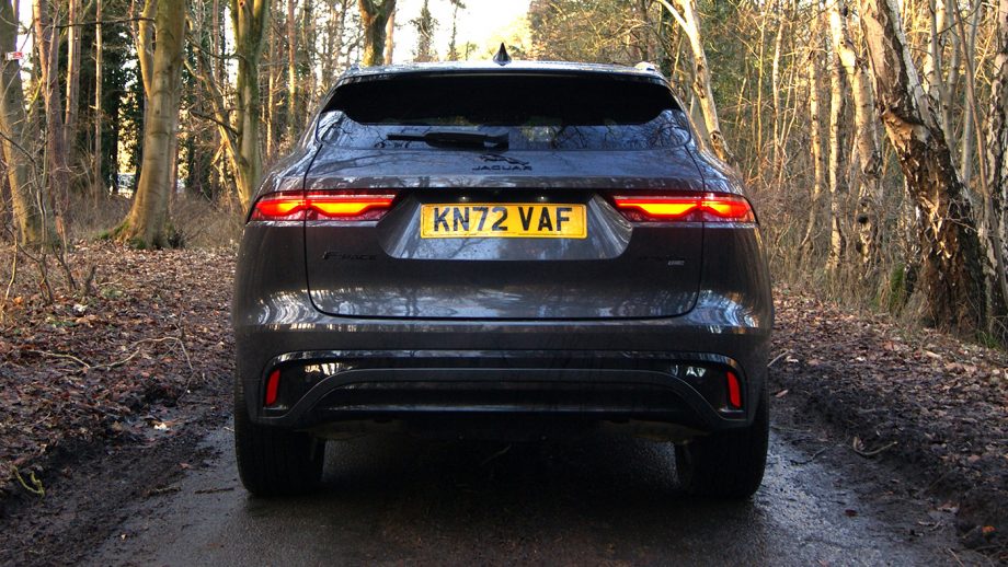 Jaguar F-Pace rear view