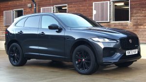 Jaguar F-Pace three-quarters on