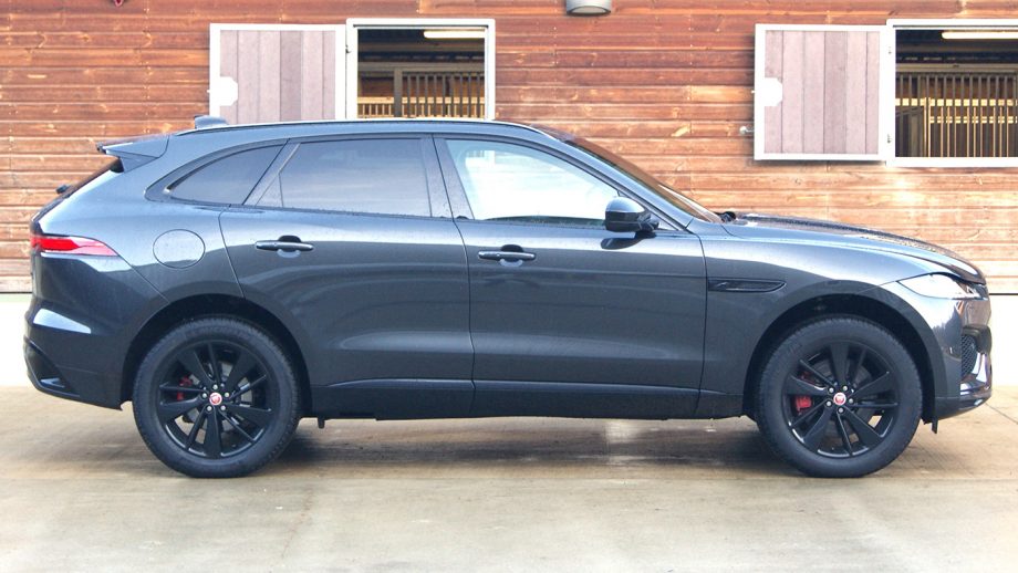 Jaguar F-Pace side on