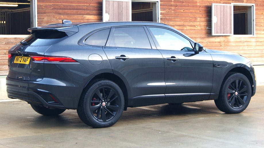Jaguar F-Pace side on