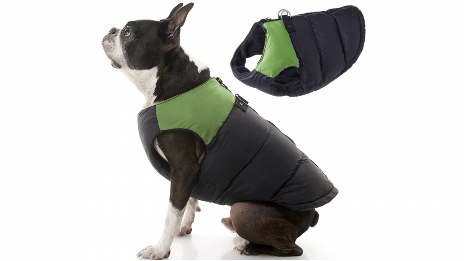 Dog coats with harness hole keep walking your dog safely in all weathers
