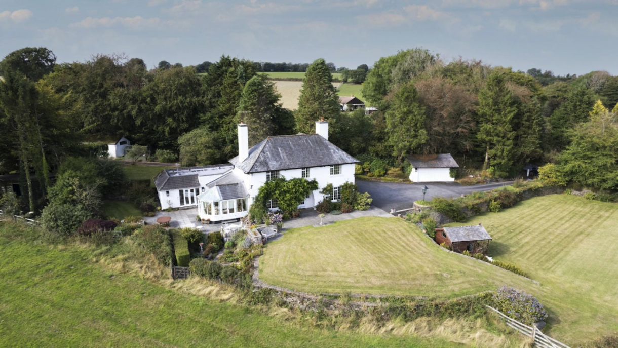 Beech Park Dulverton Somerset Exmoor house on the market