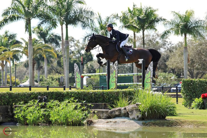 Ben Maher and 20-year-old Tic Tac win on the Winter Equestrian Competition