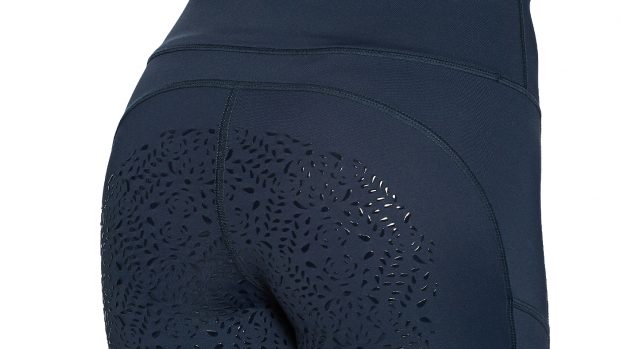 Grippy seat of the Derby House riding tights
