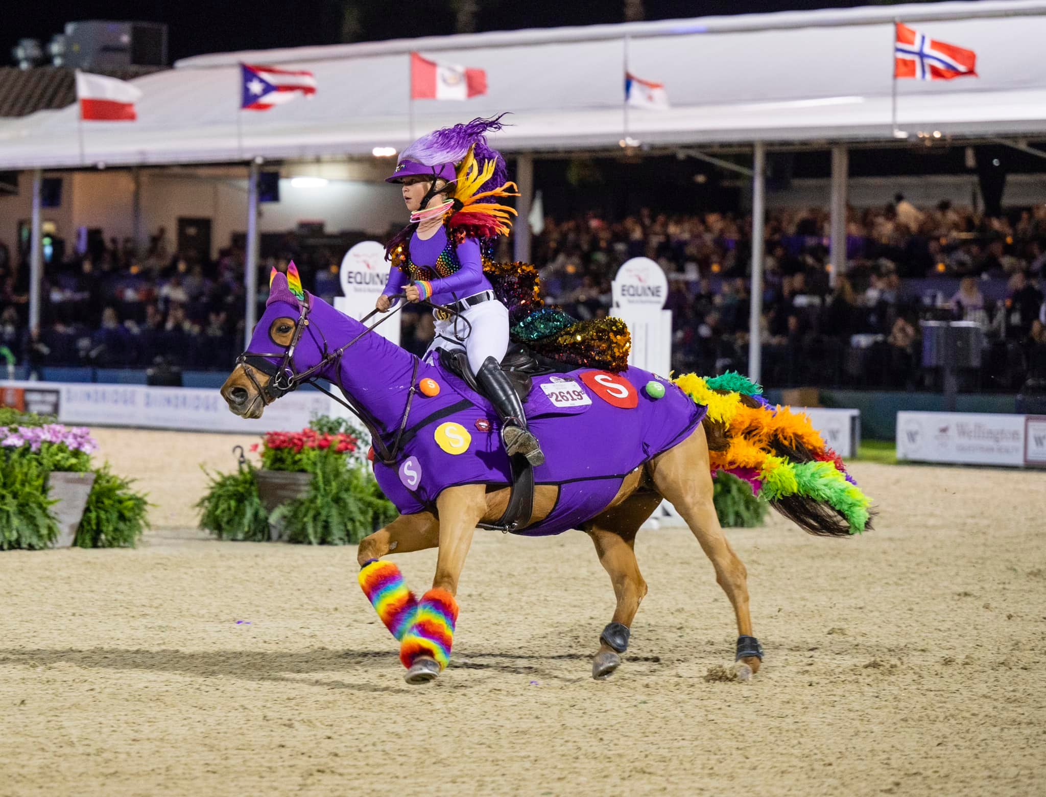 Great Charity Challenge fancy dress competition at WEF, Florida