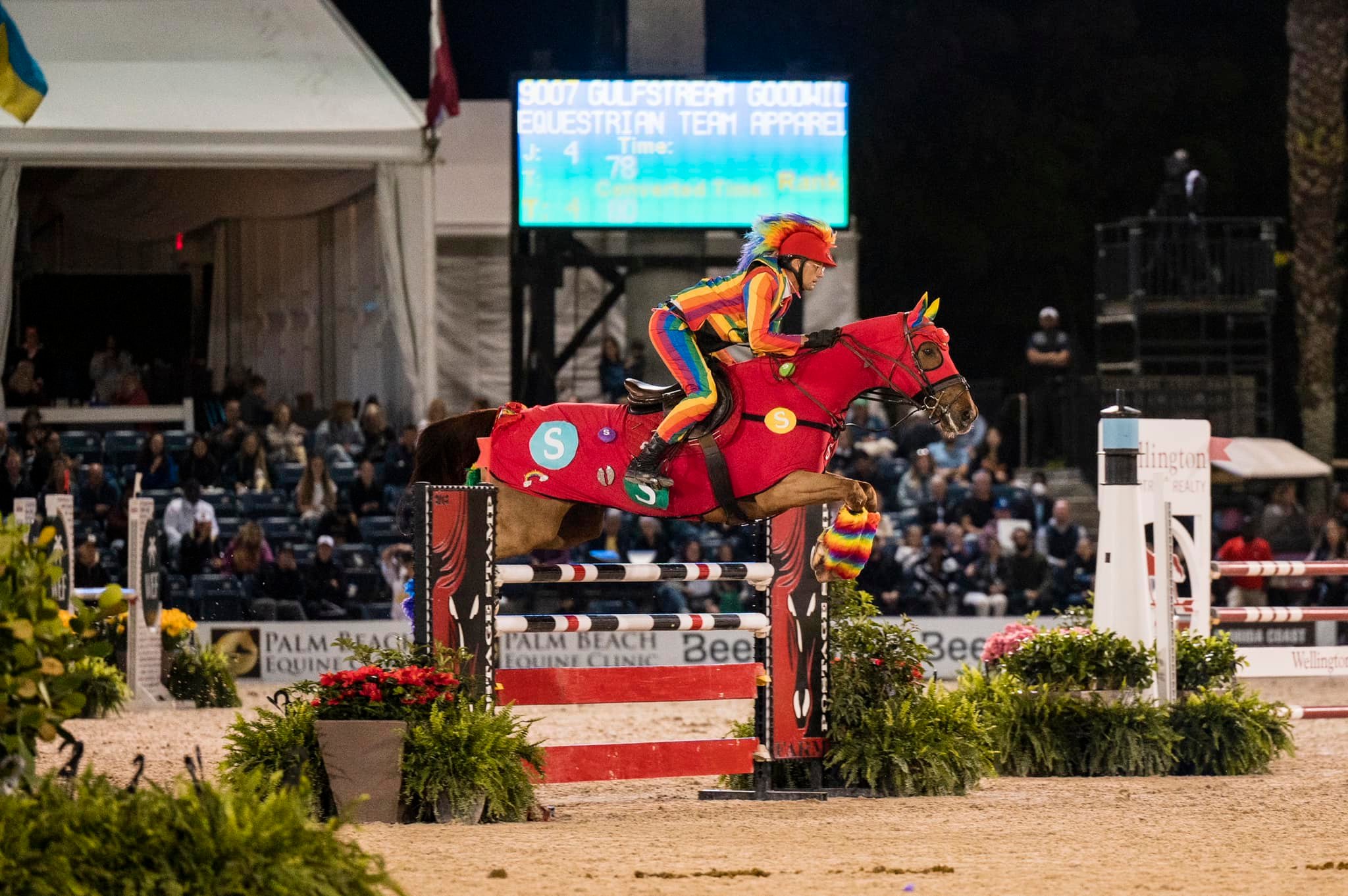 Great Charity Challenge fancy dress at WEF, Florida