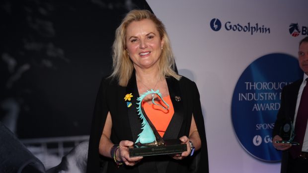 Gay Kelleway, pictured at the Thoroughbred Industry Employee Awards.