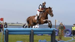 Punch De L’Esques and Karim Florent Laghouag at the 2013 European Championships in Malmö