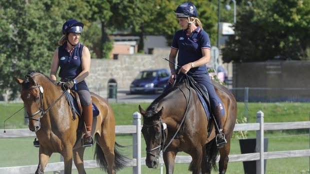 Pippa Funnell and Tina Cook have been friends for many years