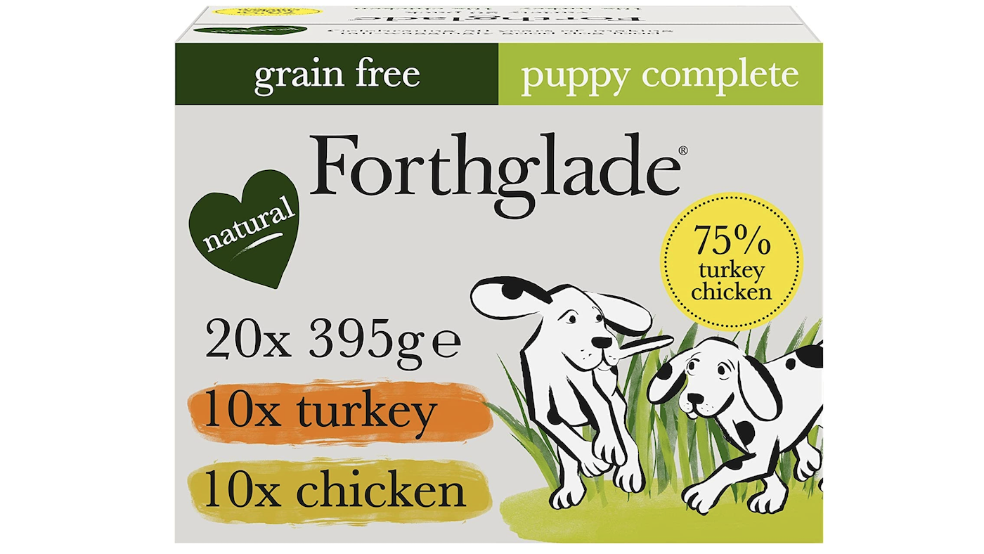 Forthglade pack of puppy food