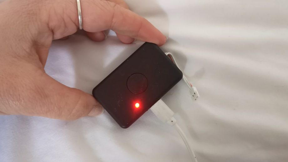 Vizirider Hi Vis Vest battery on charge