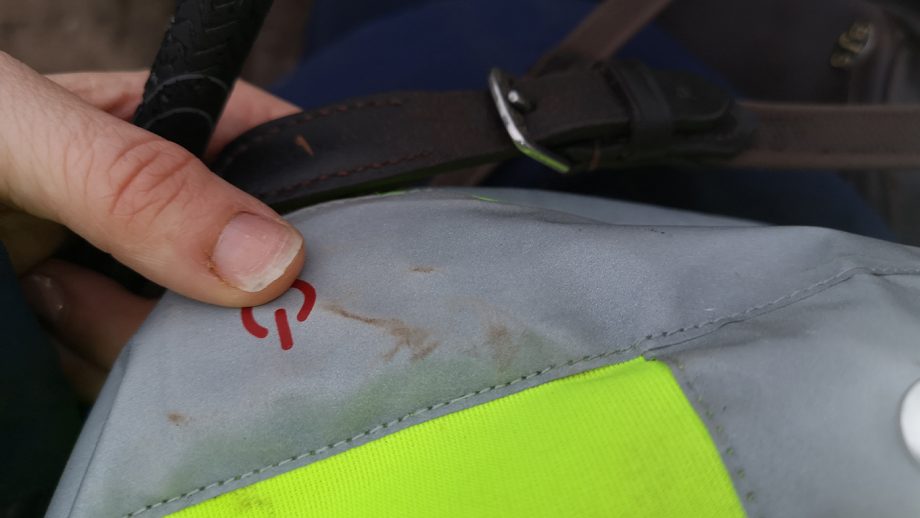 Vizirider Hi Vis Vest button