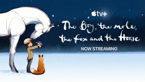 Charlie Mackesy is celebrating his first Oscar after the screen adaptation of his book The Boy, the Mole, the Fox and the Horse (pictured) won the best short animated short film category at the 9th annual Academy Awards