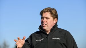 National Hunt racehorse trainer Dan Skelton