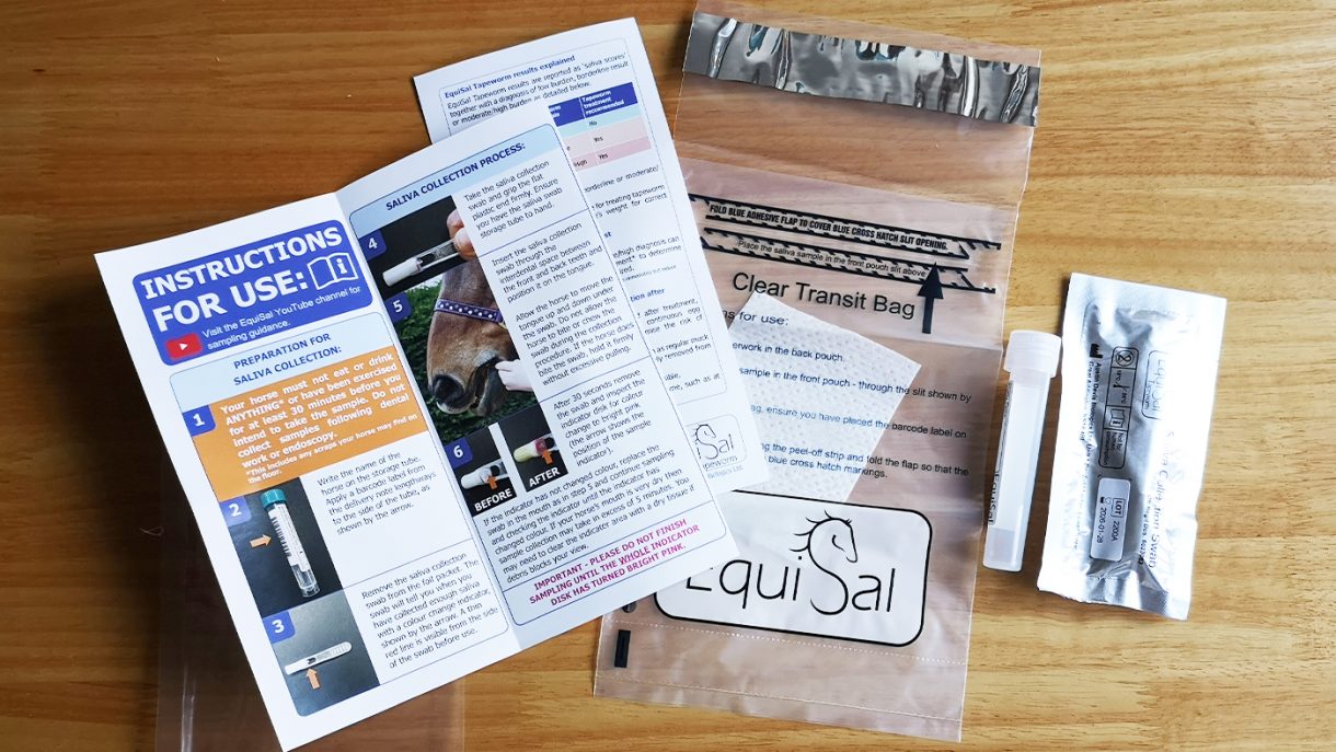 EquiSal tapeworm test kit complete review Horse & Hound