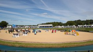 Main Arena at Bolesworth International held at Bolesworth Castle