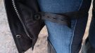 Leg straps on the LeMieux Loire Waterproof Coat